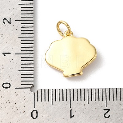 Rack Plating Brass Enamel Pendants KK-Z056-35G-03-1