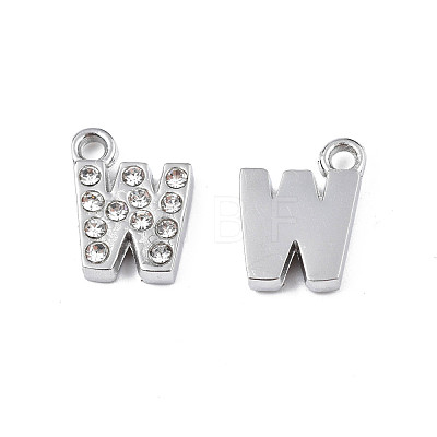 304 Stainless Steel Charms STAS-N095-137W-1