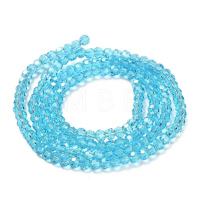 Transparent Glass Beads EGLA-A035-T3mm-B08-1