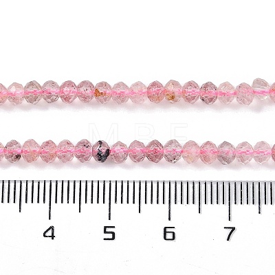 Natural Strawberry Quartz Beads Strands G-G139-B10-01-1