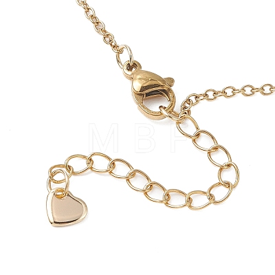 Chakra Gemstone Chip Beads & 304 Stainless Steel Butterfly Pendant Cable Chain Necklaces for Women NJEW-JN05826-1