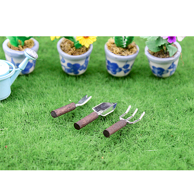 Miniature Alloy Shovel & Harrows MIMO-PW0003-188-1