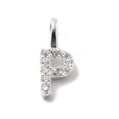 925 Sterling Silver with Cubic Zirconia Charms STER-Q004-01P-S-1