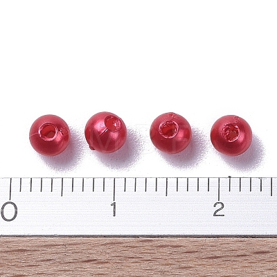 Imitation Pearl Acrylic Beads PL607-13-1