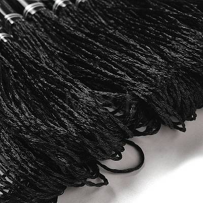 10 Skeins 12-Ply Metallic Polyester Embroidery Floss OCOR-Q057-A03-1