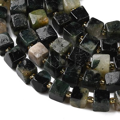 Natural Emerald Beads Strands G-G053-B22-03-1