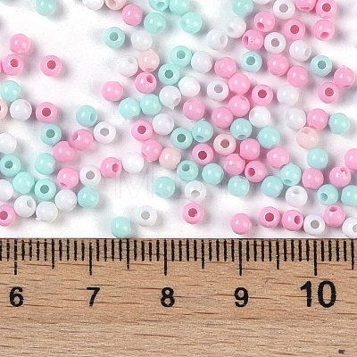 Opaque Acrylic Beads OACR-H118-07A-07-1