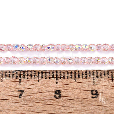 Transparent Glass Beads Strands LS-EGLA-N028-01A-A10-1