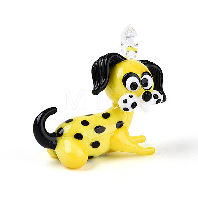 Handmade Lampwork Pendants LAMP-T025-08D-1