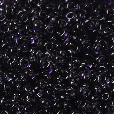 Transparent Colours Glass Seed Beads X1-SEED-P006-02A-12-1