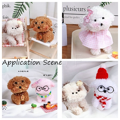 Polyester Plush Sticks DIY-Z031-01D-1