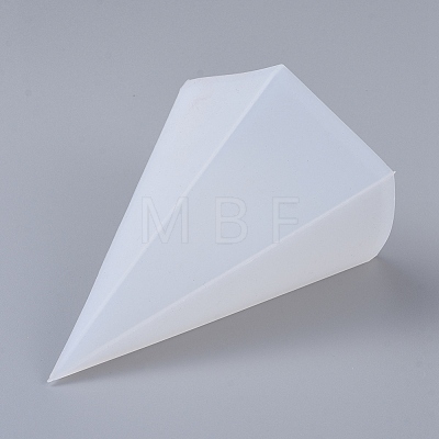 DIY Pentagonal Cone Silicone Molds X-DIY-F048-03-1