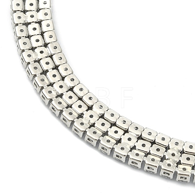 Cubic Zirconia Tennis Bracelets for Women Girl Gift BJEW-F450-01P-1