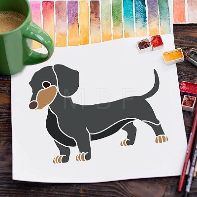 Large Plastic Reusable Drawing Painting Stencils Templates DIY-WH0202-402-1