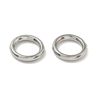 Alloy Soldered Closed Jump Rings PALLOY-H039-P-1