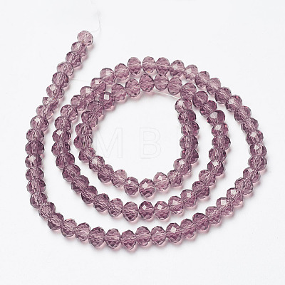 Glass Beads Strands EGLA-A034-T10mm-D13-1