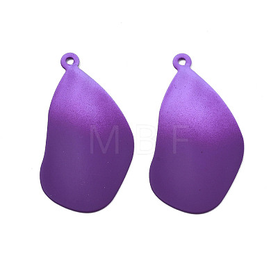 Spray Painted Iron Pendants IFIN-N008-026B-1