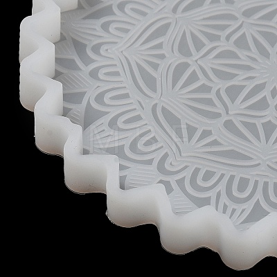Mandala Flower Cup Mat Silicone Molds SIMO-H144-01A-1