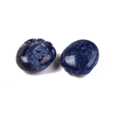 Natural Sodalite Footprint Figurines DJEW-N003-02C-1