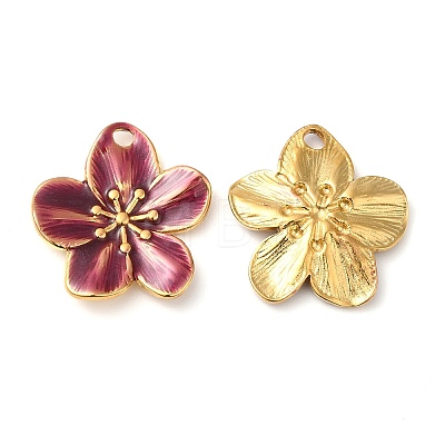304 Stainless Steel Enamel Pendants X-STAS-K256-17G-02-1