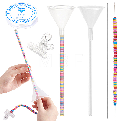 Transparent Beading Funnel AJEW-WH0567-05-1