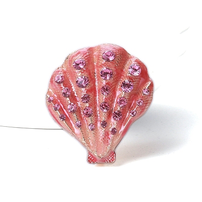 Shell Shape Enamel Pin PW-WG981AE-06-1