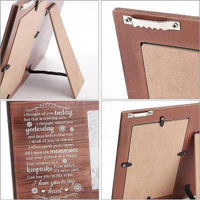 MDF Photo Frames DIY-WH0231-021-1