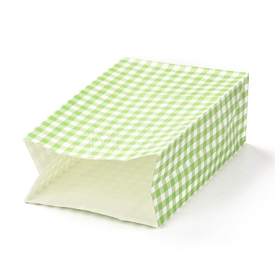 Rectangle with Tartan Pattern Paper Bags CARB-Z001-01C-1