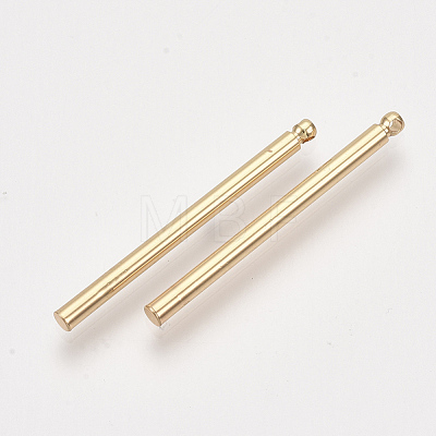 Brass Bar Pendants KK-S348-385C-1