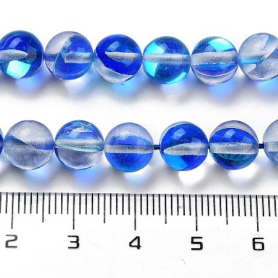 Transparent Glass Beads GLAA-B022-8mm-12-1