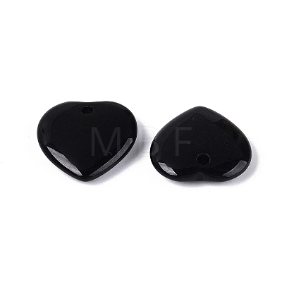 Natural Black Onyx Pendants G-Q601-29A-1