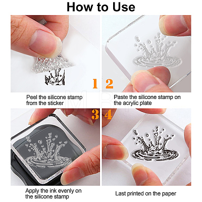 Custom PVC Plastic Clear Stamps DIY-WH0448-0652-1