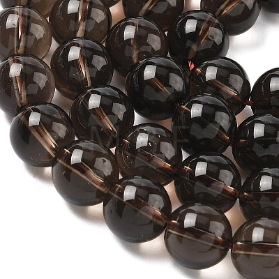 Natural Smoky Quartz Beads Strands G-C265-A01-10mm-02-1