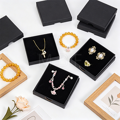 6Pcs Paper Jewelry Set Gift Packing Boxes CON-PH0003-83B-01-1
