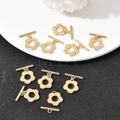 SHEGRACE Brass Toggle Clasps XGR0125G-158G-1