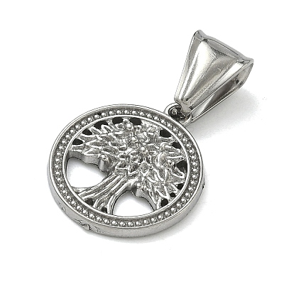 304 Stainless Steel Pendants STAS-D225-11P-1