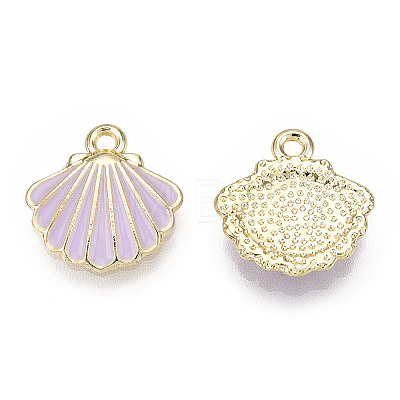 Alloy Enamel Charms ENAM-N051-08C-1