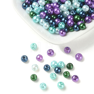 Glass Pearl Beads HY-X006-6mm-11-A-1