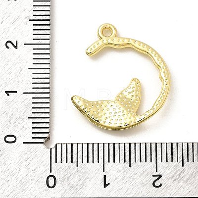 Alloy Enamel Pendants PALLOY-D330-01G-1