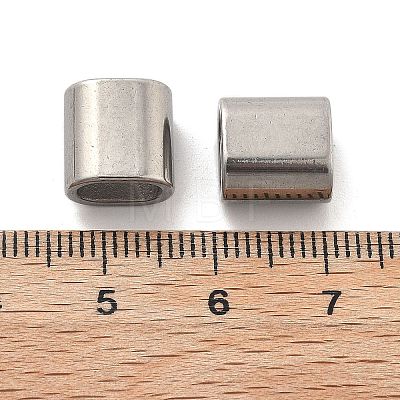 304 Stainless Steel Slide Charms STAS-R138-02P-1