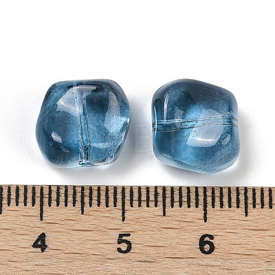 Transparent Glass Beads DGLA-E004-08I-1