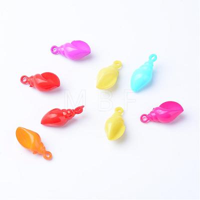 Opaque Acrylic Pendants SACR-S202-08-1