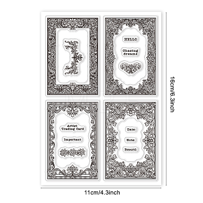 Custom Summer Theme PVC Plastic Clear Stamps DIY-WH0631-0104-1