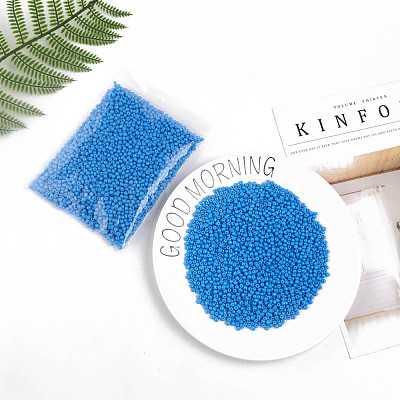 Baking Paint Glass Seed Beads SEED-S003-K17-1