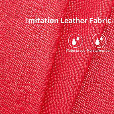 Imitation Leather Fabric DIY-WH0221-23D-1