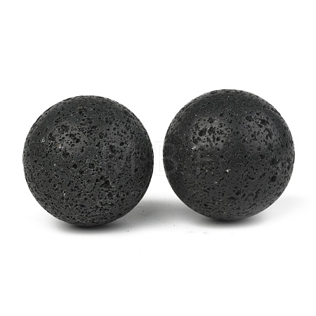 Natural Lava Rock Beads G-M358-01D-1