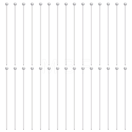 925 Sterling Silver Ball Head Pins STER-BC0002-16A-1