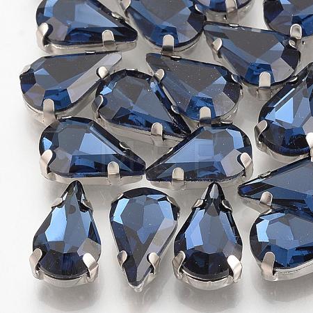 Sew on Rhinestone RGLA-T035-6x10mm-14-1