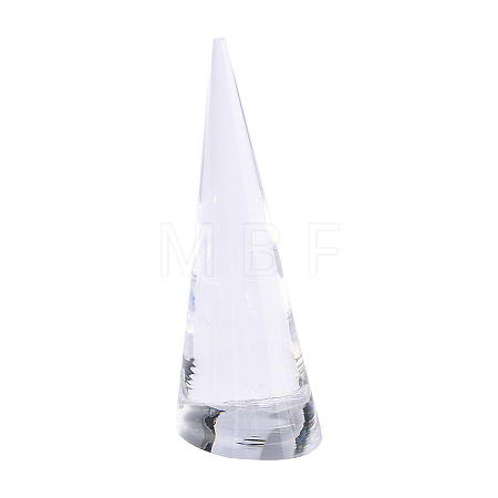Acrylic Organic Glass Ring Displays RDIS-G005-04C-1