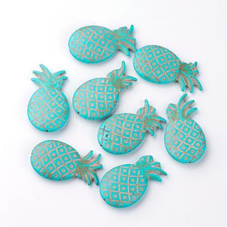 Synthetic Turquoise Beads TURQ-Q101-04-1